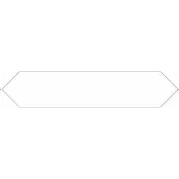 Picture of Roca - Block 2 x 10 Arrow Bright Blanco