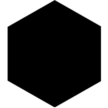 Picture of Roca - Block Hexagon Negro