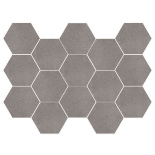 Picture of Happy Floors - Newton Hexagon Mosaic Silver Natural