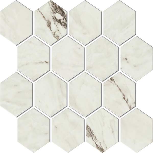 Picture of American Olean - Foyer Hexagon Mosaic Summit