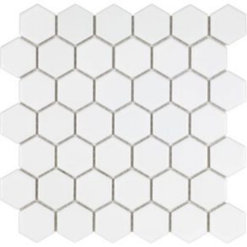 Picture of Anthology Tile - Porcelart Hexagon White Matte
