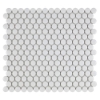 Picture of Anthology Tile - Porcelart Penny Round White Matte