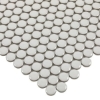 Picture of Anthology Tile - Porcelart Penny Round Pearl Glossy
