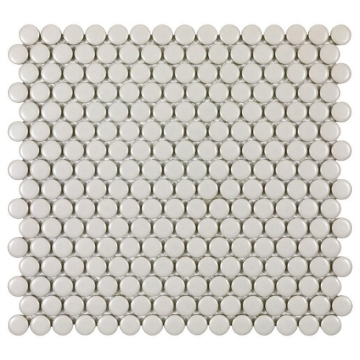 Picture of Anthology Tile - Porcelart Penny Round Taupe Matte