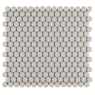 Picture of Anthology Tile - Porcelart Penny Round Pearl Matte