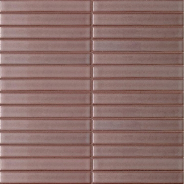 Picture of Terratinta - Stick Mosaic Red Poppy Glossy