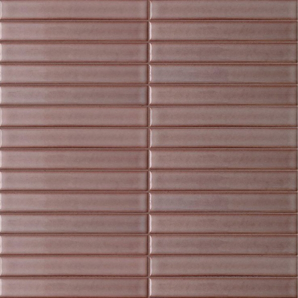 Picture of Terratinta - Stick Mosaic Red Poppy Glossy