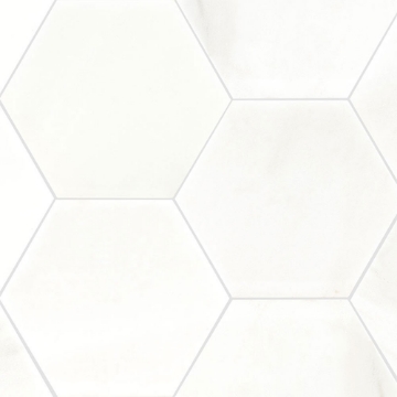 Picture of MS International - Marble Hexagon Greecian White