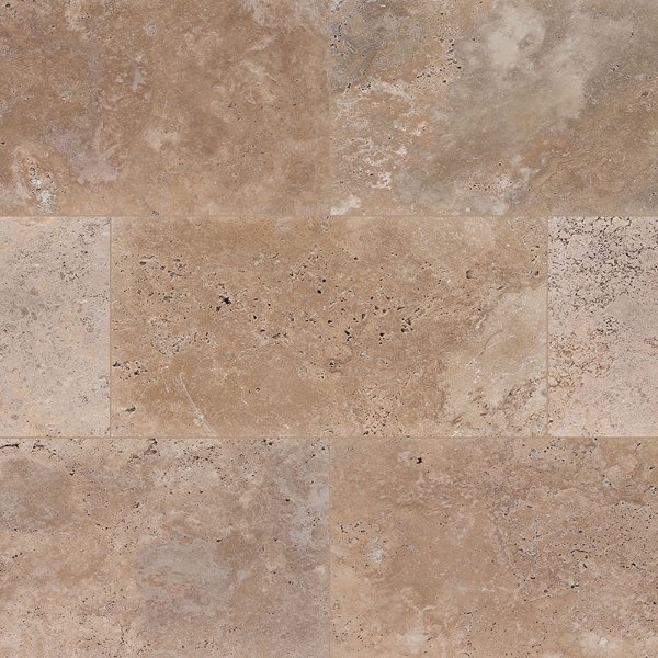 Picture of MS International - Travertine Pavers 16 x 24 Tuscany Walnut