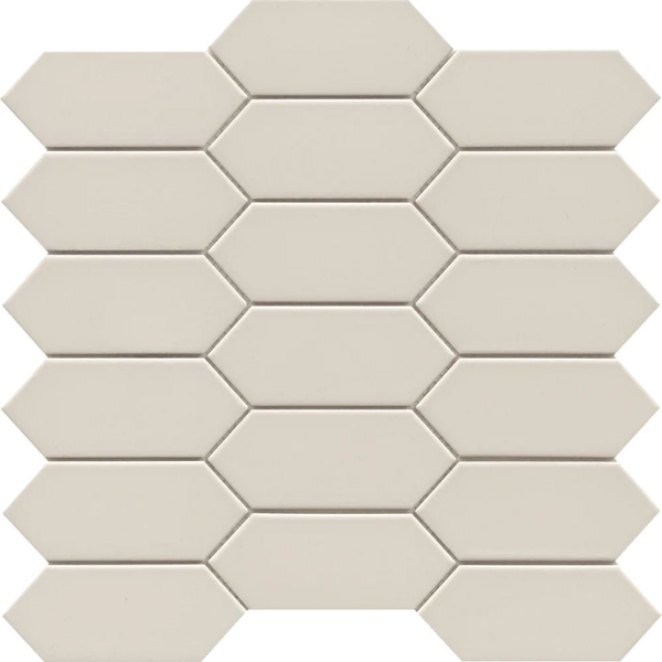 Picture of Emser Tile - Catch Picket Mosaic Fawn