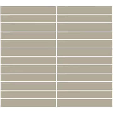 Picture of Daltile - Color Wheel Mosaic Straight Joint 1 x 6 Architectural Gray