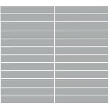 Picture of Daltile - Color Wheel Mosaic Straight Joint 1 x 6 Matte Desert Gray