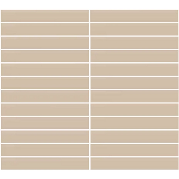 Picture of Daltile - Color Wheel Mosaic Straight Joint 1 x 6 Urban Putty