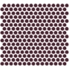 Picture of Daltile - Color Wheel Mosaic Penny Round Plum Crazy