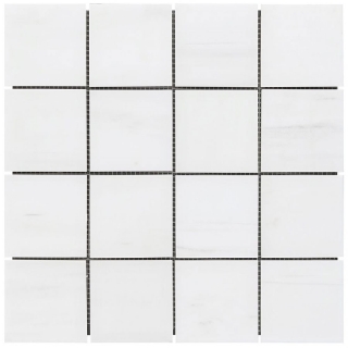 Picture of SOHO Studio Corp - Bianco Dolomite 3 x 3 Mosaic Bianco Dolomite