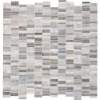 Picture of Daltile - Stone Decorative Accents Random Linear Chenille White Silver Screen