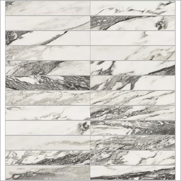 Picture of Daltile - Divinium Mosaic Straight Joint 1 x 6 Calypso