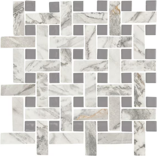 Picture of Daltile - Divinium Mosaic Basketweave Zion