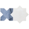 Picture of SOHO Studio Corp - Malta Star & Cross White & Denim Blue
