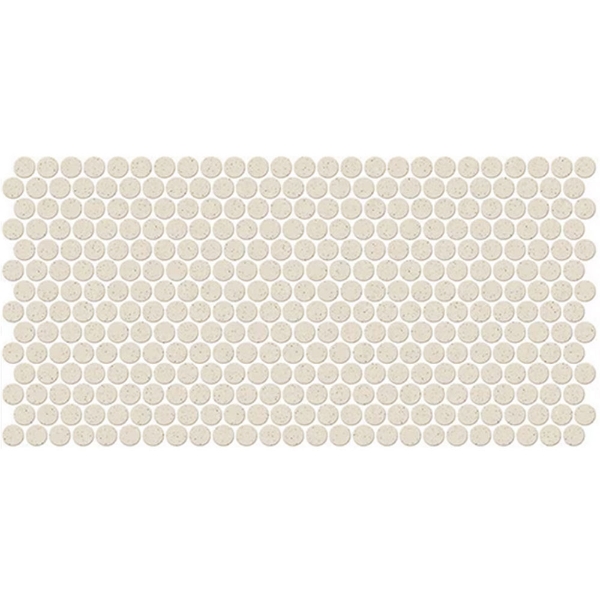 Picture of Daltile - Keystones Penny Round Pepper White