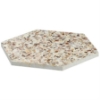 Picture of SOHO Studio Corp - Pearl Terrazzo Hexagon Cream