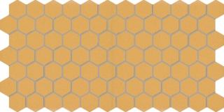 Picture of Daltile - Keystones 1 x 1 Hexagon Mustard