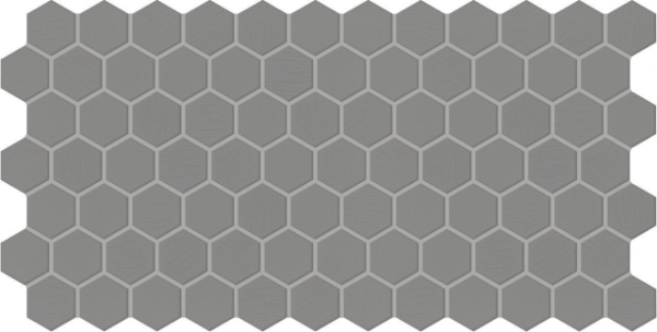 Picture of Daltile - Keystones 1 x 1 Hexagon Suede Gray