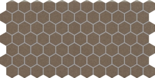 Picture of Daltile - Keystones 2 x 2 Hexagon Artisan Brown