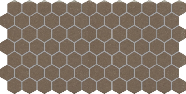 Picture of Daltile - Keystones 2 x 2 Hexagon Artisan Brown