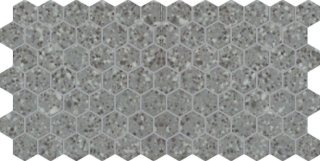 Picture of Daltile - Keystones 2 x 2 Hexagon Suede Gray Speckle