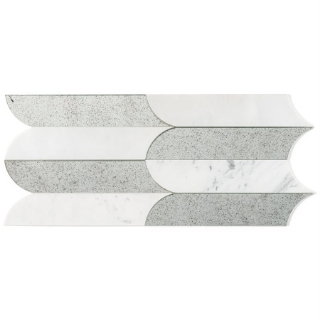 Picture of SOHO Studio Corp - Zarahi Mirror - Calacatta Gold & Antique Mirror