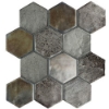 Picture of Daltile - Empyrean Hexagon Mosaic Cool Blends