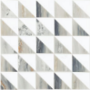 Picture of Daltile - Gamma Triangle Mosaic Azure Blend