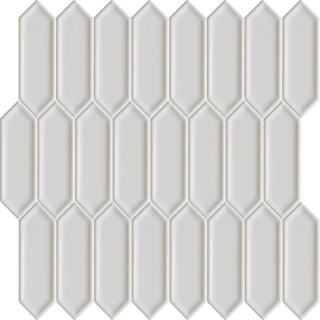 Picture of Happy Floors - Artisan Ceramic Picket Mosaic Albar