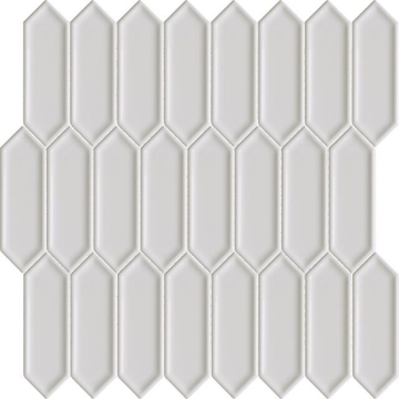 Picture of Happy Floors - Artisan Ceramic Picket Mosaic Albar