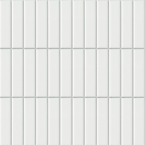 Picture of Happy Floors - Artisan Soldier Stack Mosaic White