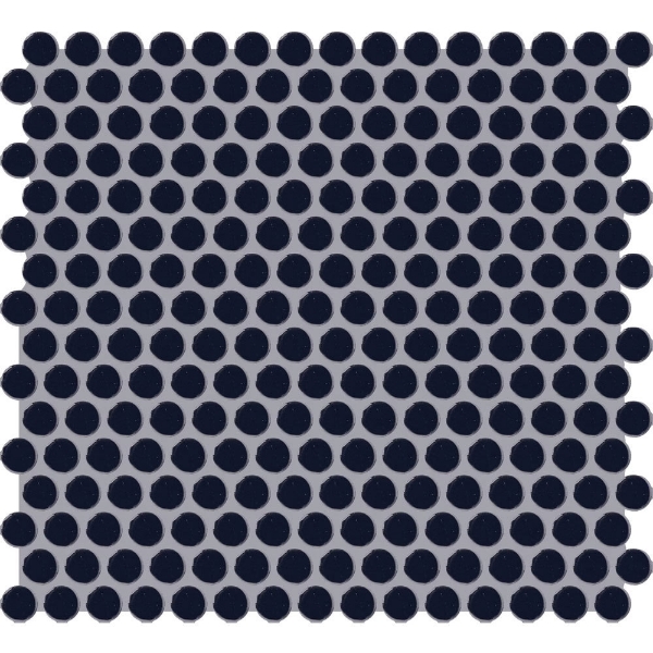 Picture of American Olean - Color Story Mosaic Penny Rounds Glossy Navy