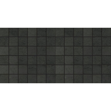 Picture of American Olean - Theoretical Mosaic Abstract Black