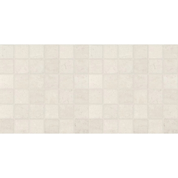 Picture of American Olean - Theoretical Mosaic Whimsical White