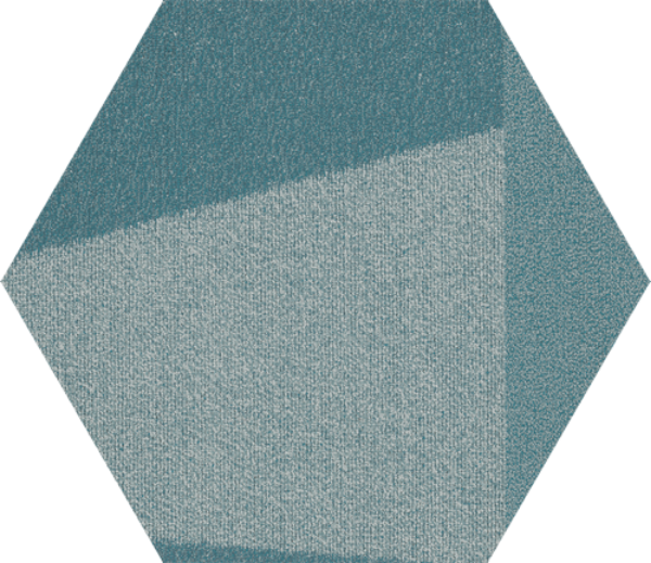 Picture of Shaw Contract - Color Shift Hexagon Tile Aerial