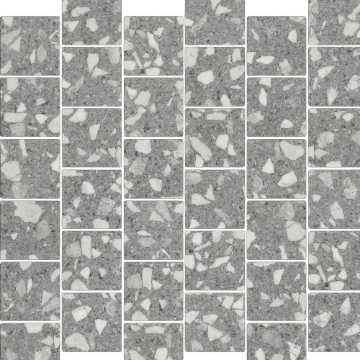 Picture of Shaw Floors - Luxe Moderne 2 x 2 Mosaic Machine Age Grey