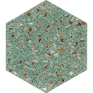 Picture of MiR Mosaic - Aquaterra Hexagon Green