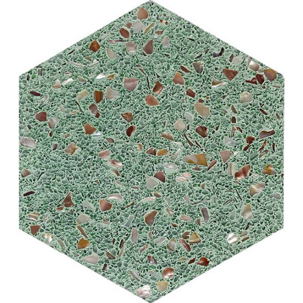 Picture of MiR Mosaic - Aquaterra Hexagon Green