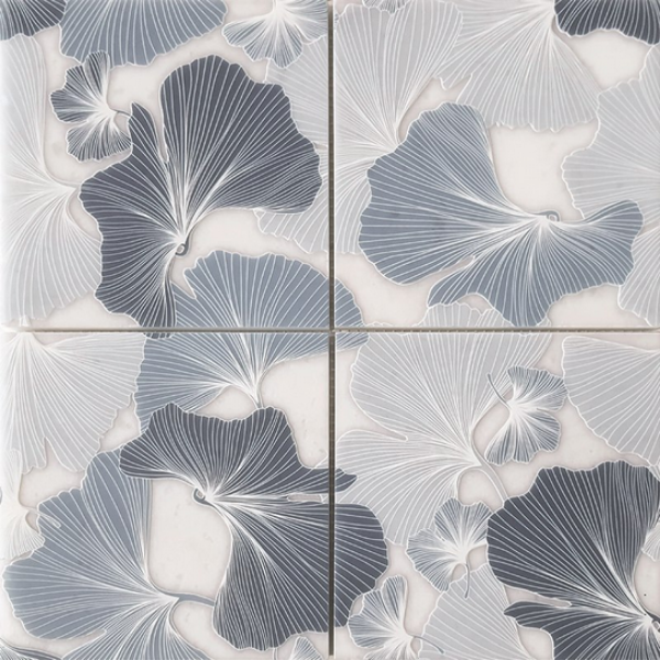 Picture of MiR Mosaic - Flora Gingko Blue