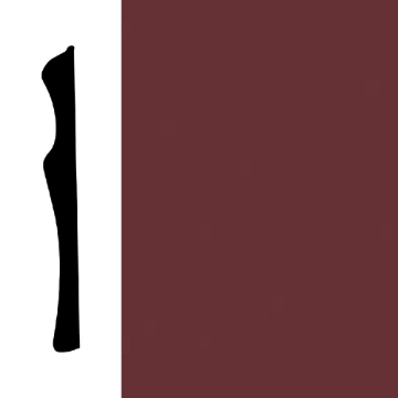 Picture of Mohawk - Sculpted Edge Wall Base 6 Berry