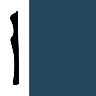 Picture of Mohawk - Sculpted Edge Wall Base 6 Indigo