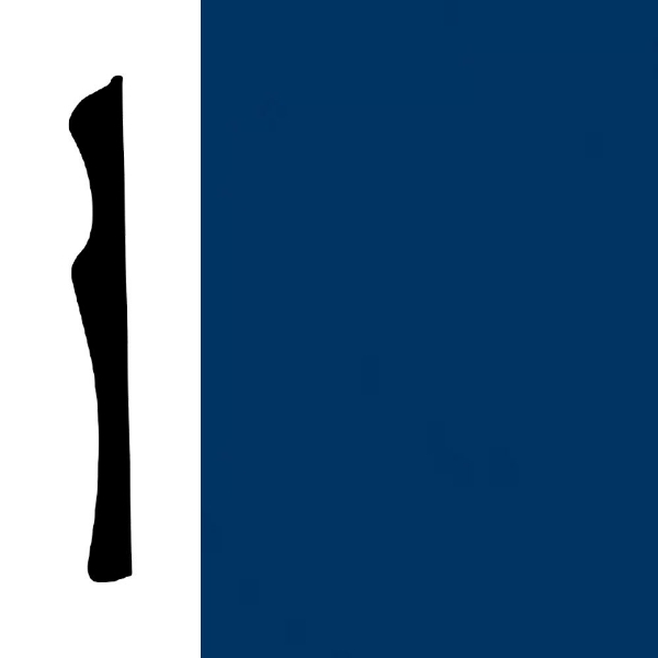 Picture of Mohawk - Sculpted Edge Wall Base 6 Azure