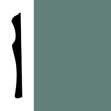 Picture of Mohawk - Sculpted Edge Wall Base 6 Jade