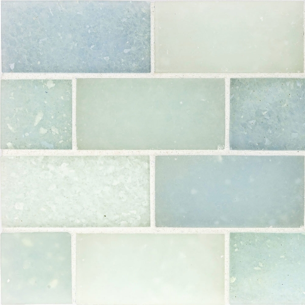 Picture of Ceramica Etc - Liquid Glass Bricks Blend Carribean Blend