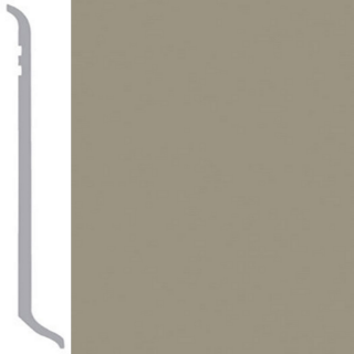 Picture of Burke - Burkebase Type TV Wall Base .080 Coved 2.5 Carimine Gray